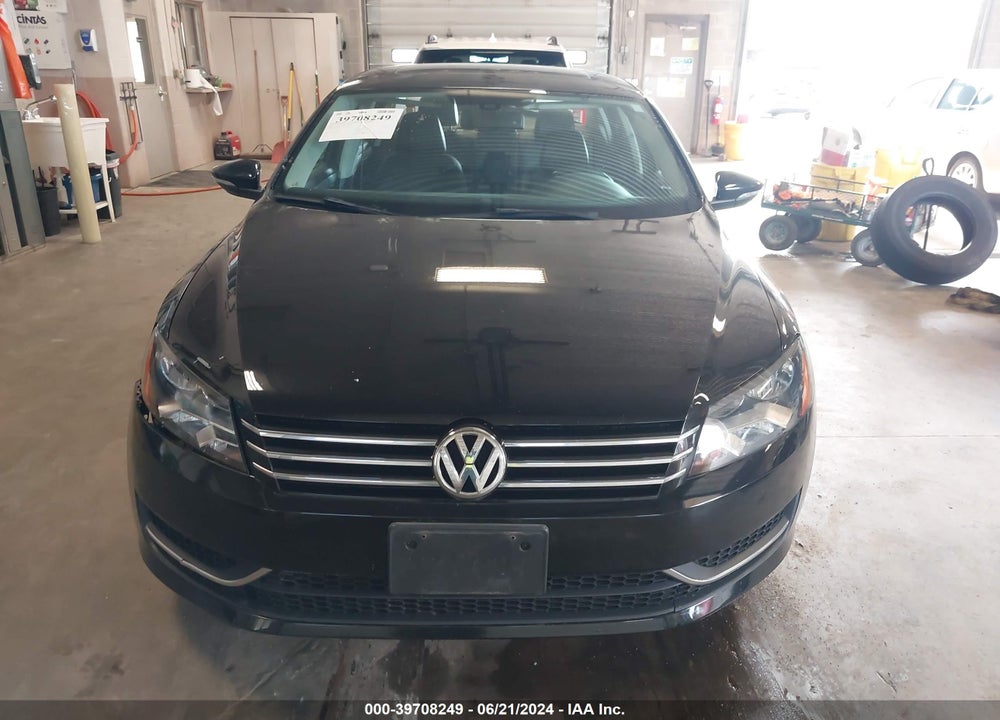 2012 VOLKSWAGEN PASSAT 2.5L SE VIN: 1VWBH7A33CC061846