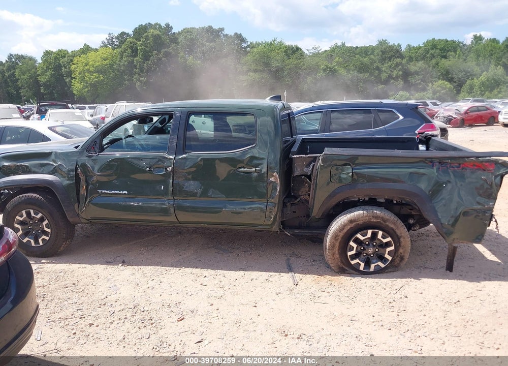 2022 TOYOTA TACOMA VIN: 3TMCZ5AN4NM493597