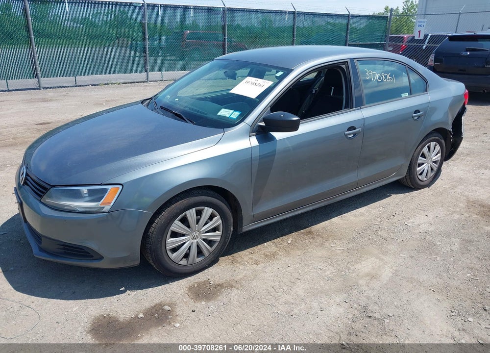 2014 VOLKSWAGEN JETTA 2.0L S VIN: 3VW2K7AJXEM258059