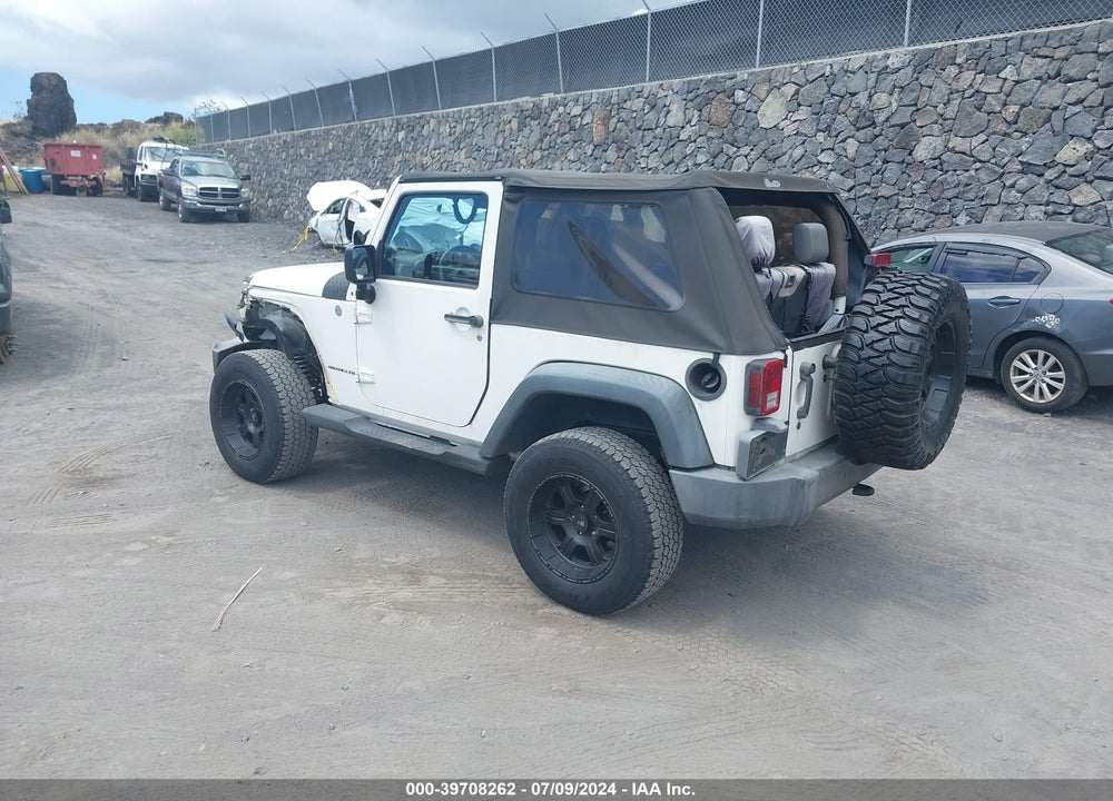 2007 JEEP WRANGLER X VIN: 1J4FA24197L219435