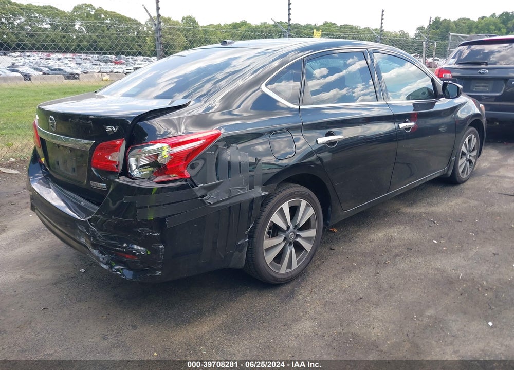 2019 NISSAN SENTRA SV VIN: 3N1AB7AP3KY329130