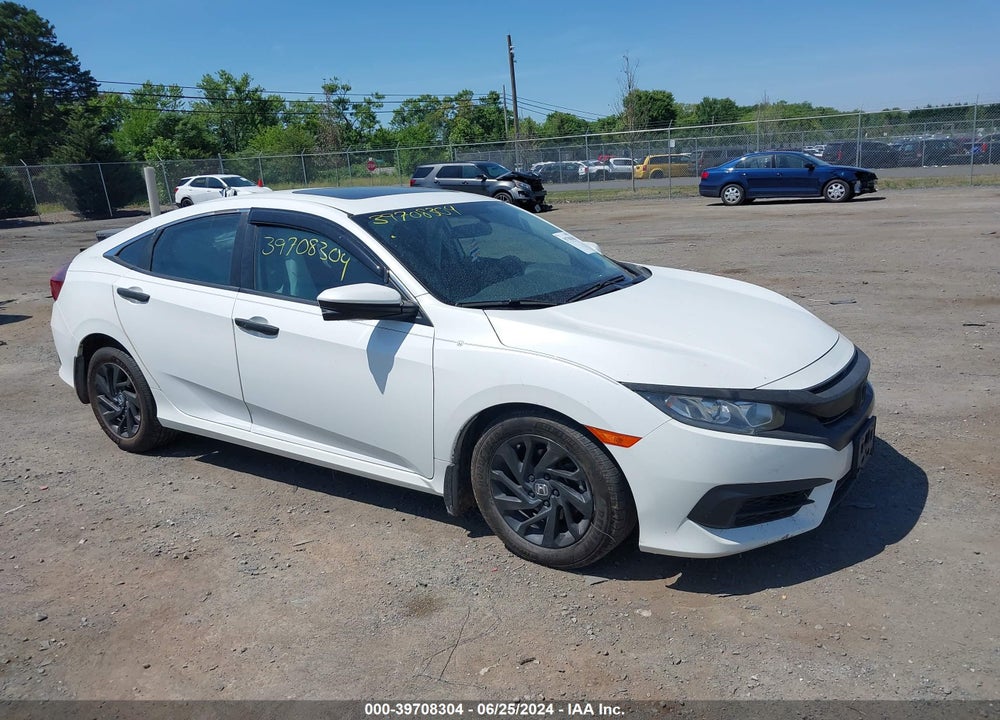 2018 HONDA CIVIC EX VIN: 2HGFC2F77JH531647