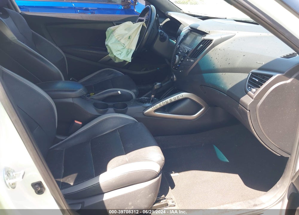 2016 HYUNDAI VELOSTER TURBO VIN: KMHTC6AE4GU267447