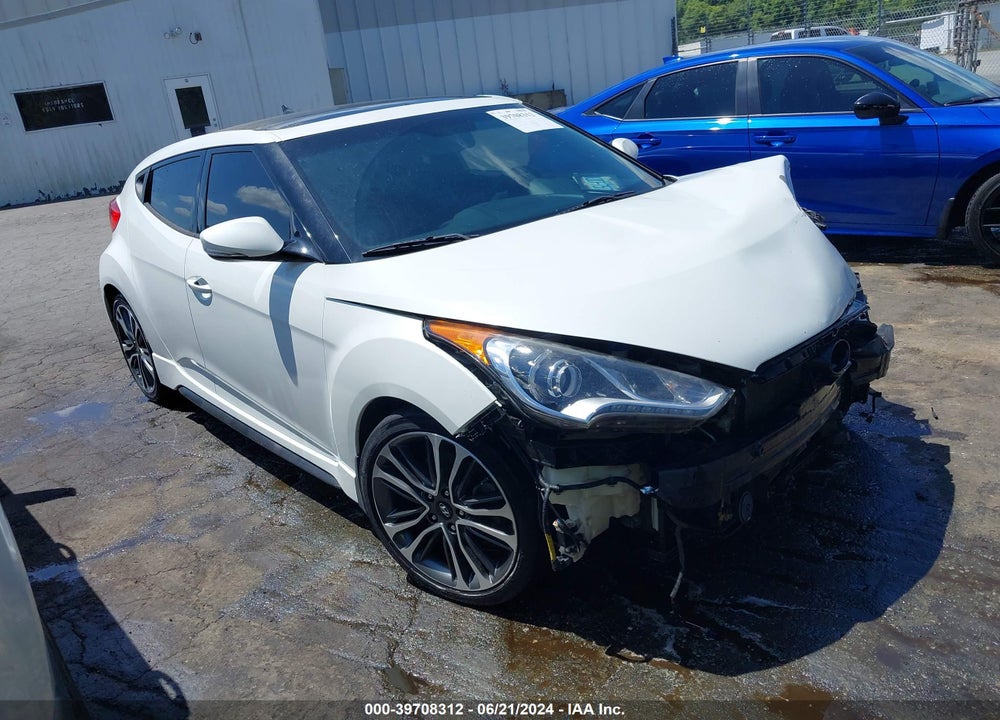 2016 HYUNDAI VELOSTER TURBO VIN: KMHTC6AE4GU267447