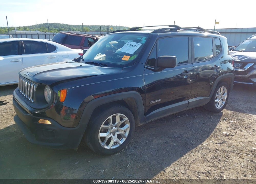 2015 JEEP RENEGADE SPORT VIN: ZACCJAAT1FPB87924