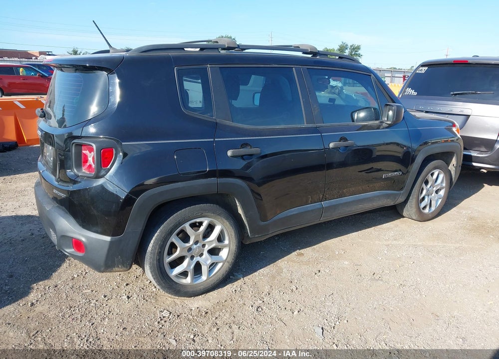 2015 JEEP RENEGADE SPORT VIN: ZACCJAAT1FPB87924