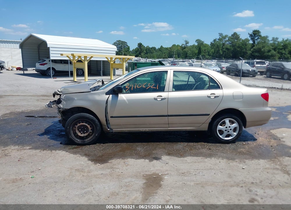 2005 TOYOTA COROLLA CE VIN: 2T1BR32E45C551912