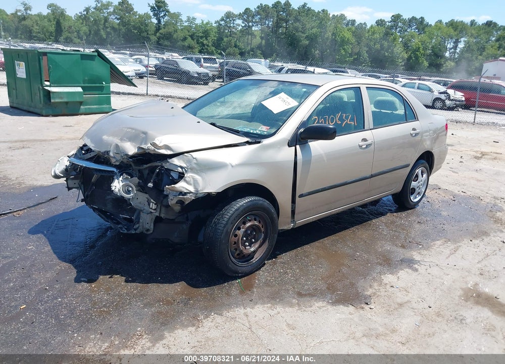 2005 TOYOTA COROLLA CE VIN: 2T1BR32E45C551912