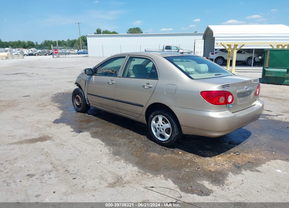 2005 TOYOTA COROLLA CE VIN: 2T1BR32E45C551912