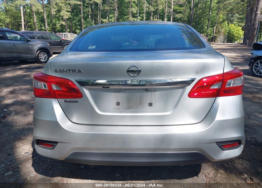 2018 NISSAN SENTRA S VIN: 3N1AB7AP4JY218858