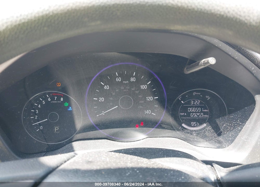 2017 HONDA HR-V LX VIN: 3CZRU6H30HG708201