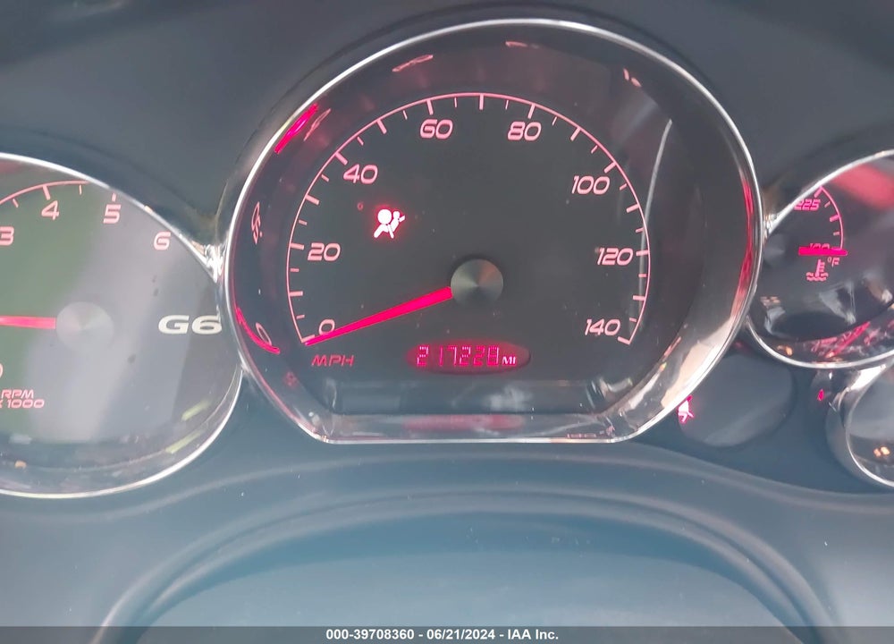 2006 PONTIAC G6 GT VIN: 1G2ZH558364272950