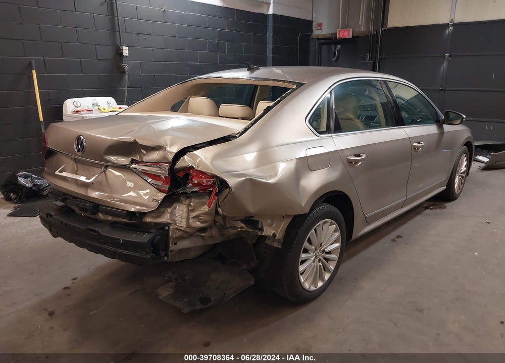 2016 VOLKSWAGEN PASSAT 1.8T SE VIN: 1VWBS7A34GC036784