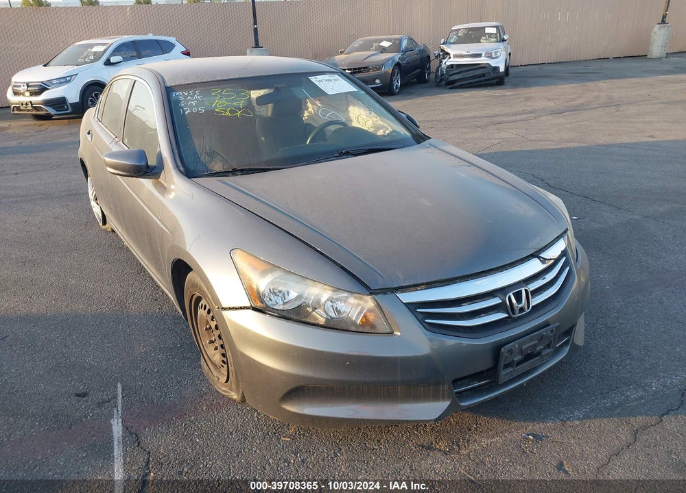 2012 HONDA ACCORD 2.4 LX VIN: 1HGCP2F30CA211205