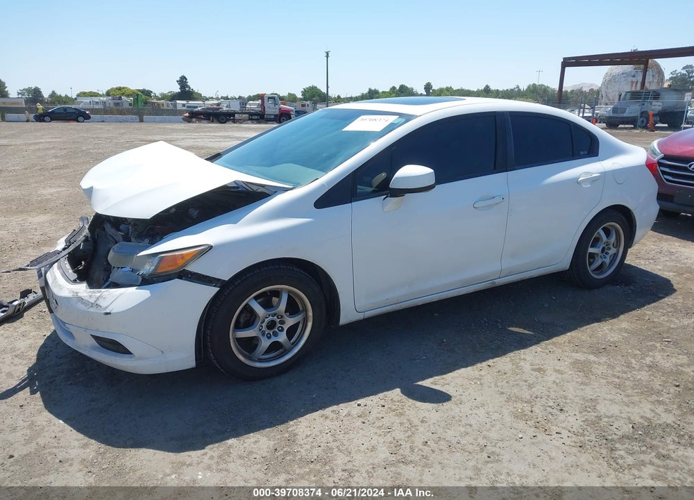 2012 HONDA CIVIC VIN: 2HGFB2F88CH583027