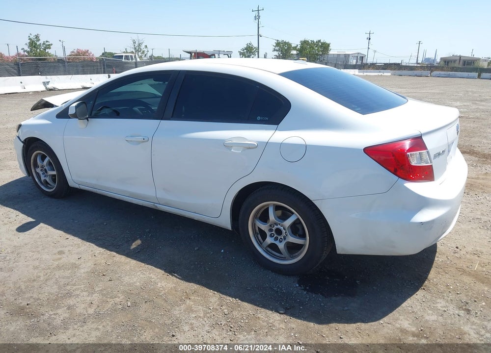 2012 HONDA CIVIC VIN: 2HGFB2F88CH583027