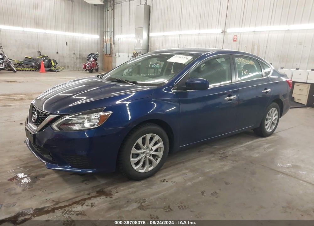 2019 NISSAN SENTRA SV VIN: 3N1AB7AP6KY454106