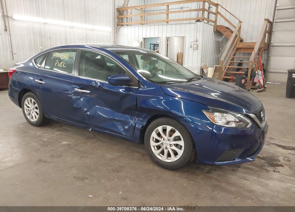 2019 NISSAN SENTRA SV VIN: 3N1AB7AP6KY454106