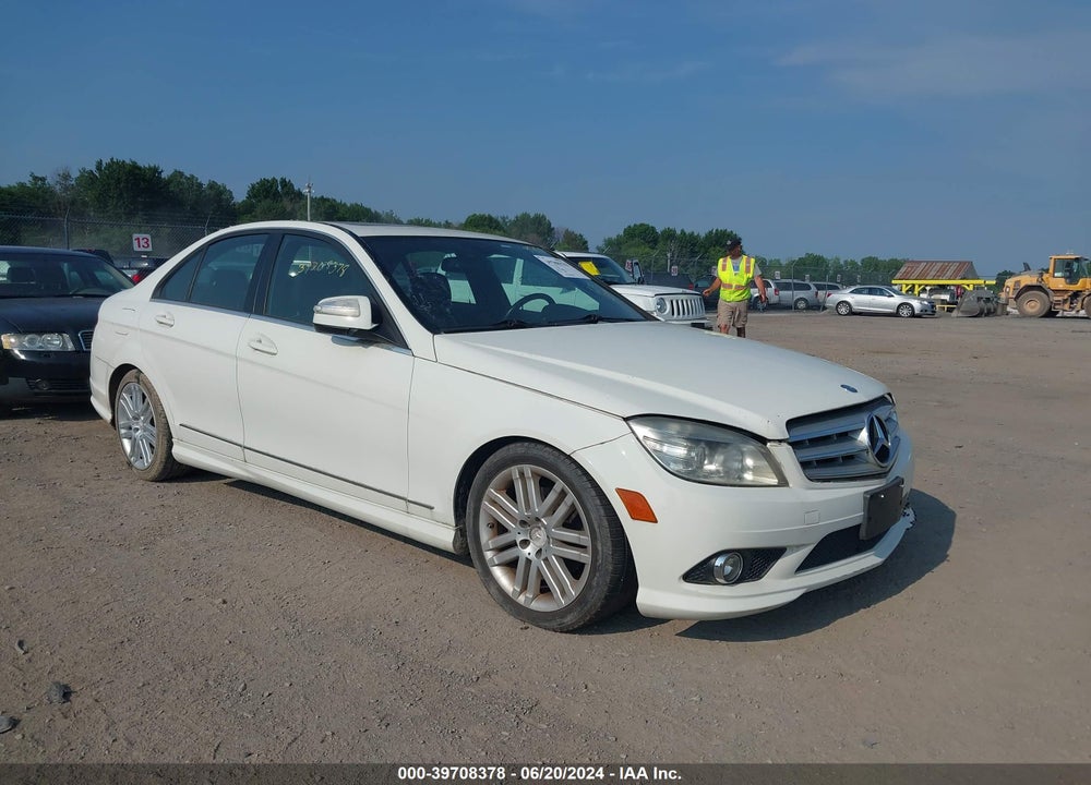 2009 MERCEDES-BENZ C 300 VIN: WDDGF81X29R056141