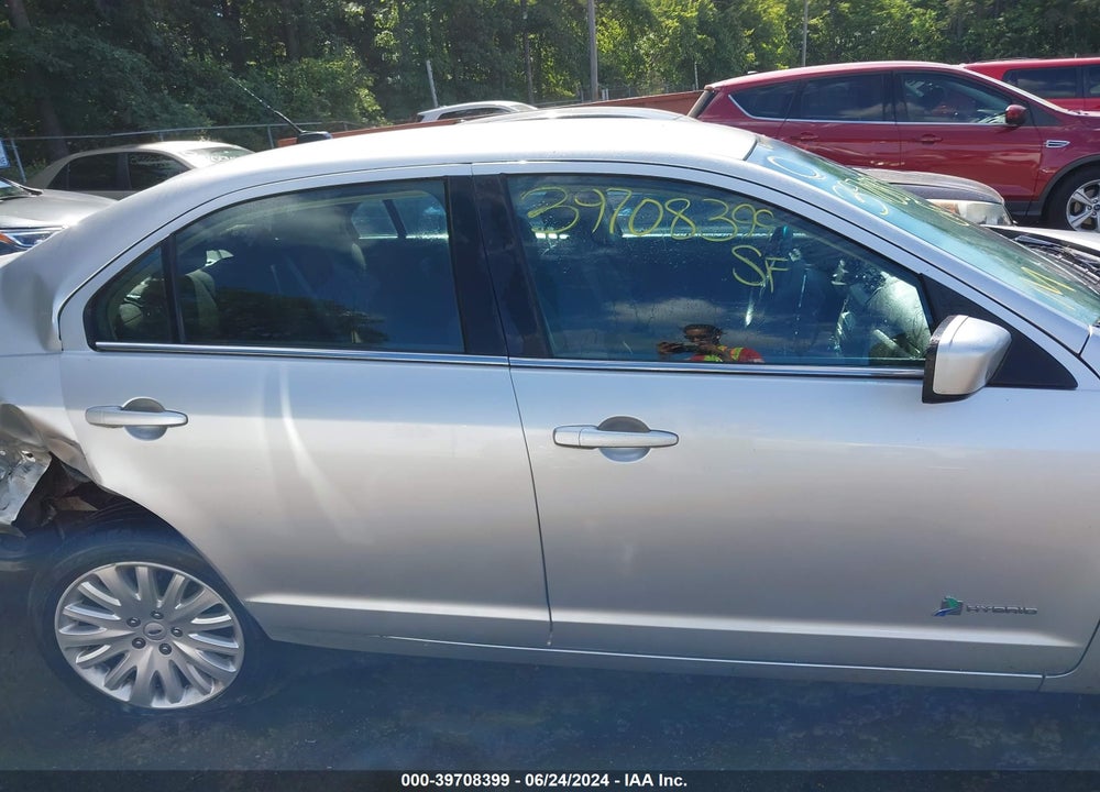 2012 FORD FUSION HYBRID VIN: 3FADP0L36CR408502