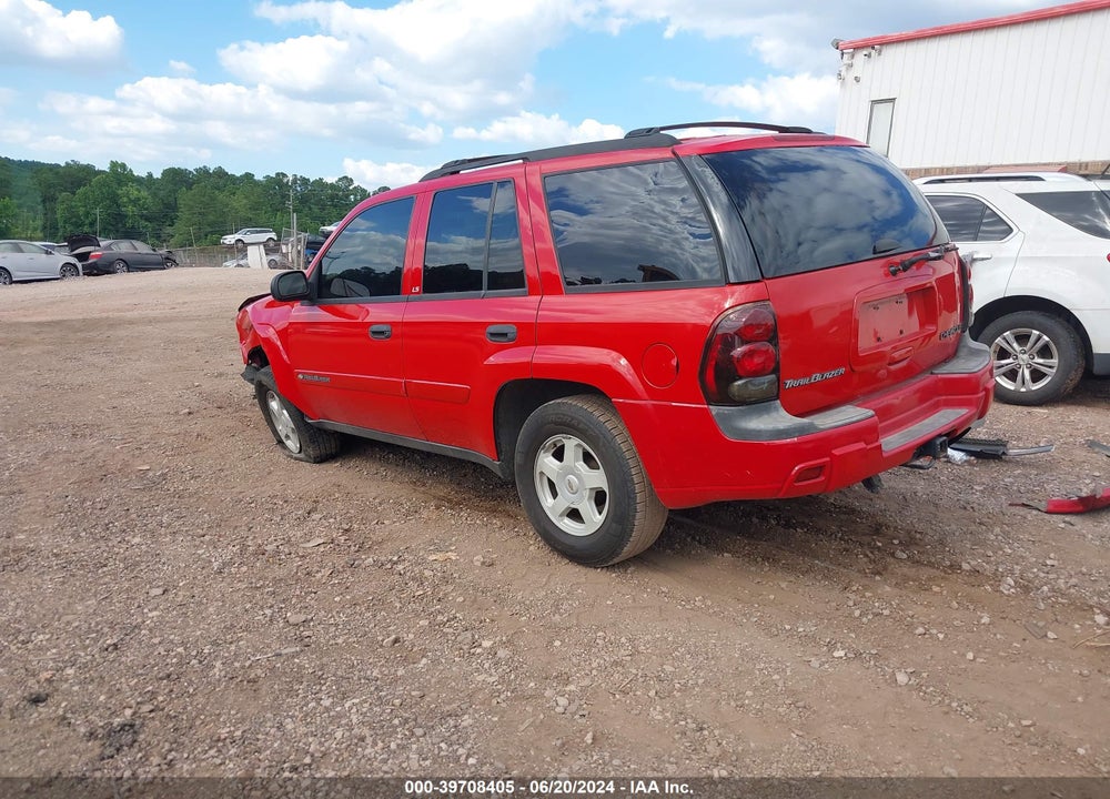 2002 CHEVROLET TRAILBLAZER LS VIN: 1GNDS13S022374864