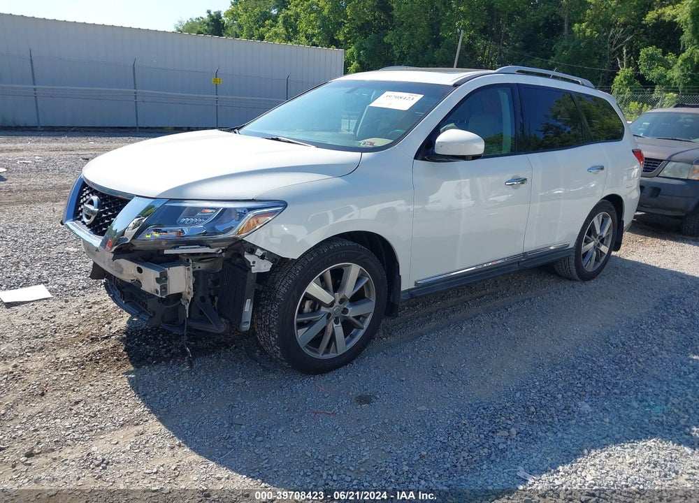 2015 NISSAN PATHFINDER PLATINUM VIN: 5N1AR2MN2FC719717
