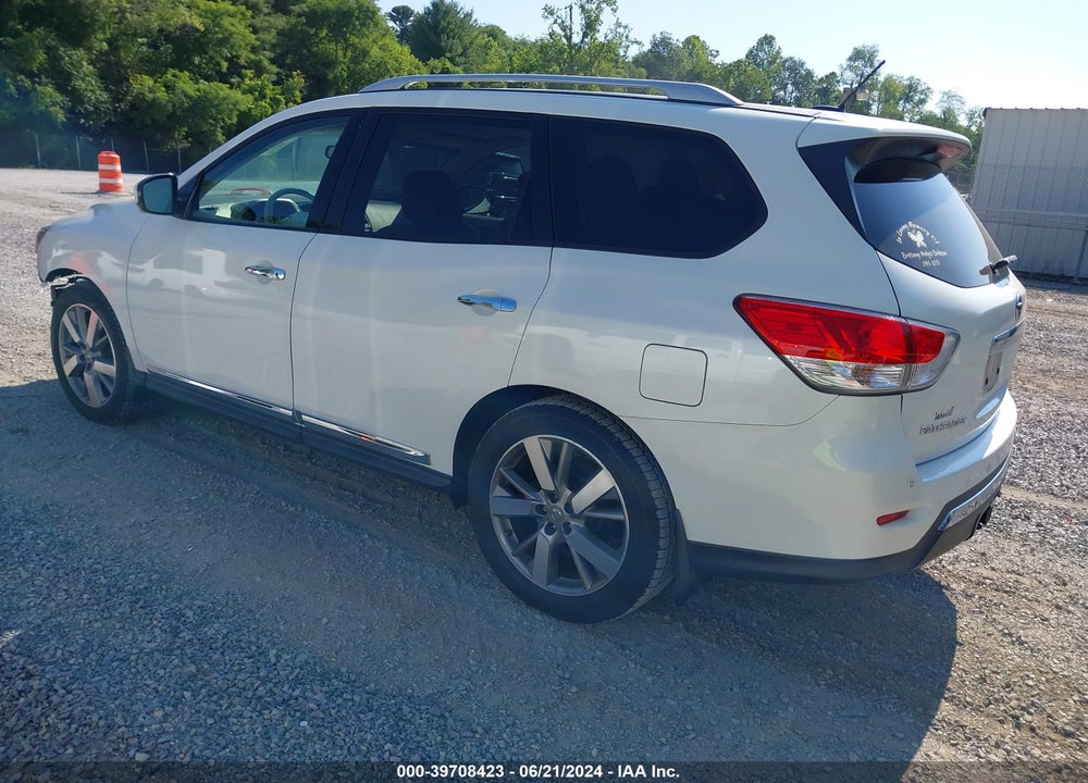 2015 NISSAN PATHFINDER PLATINUM VIN: 5N1AR2MN2FC719717