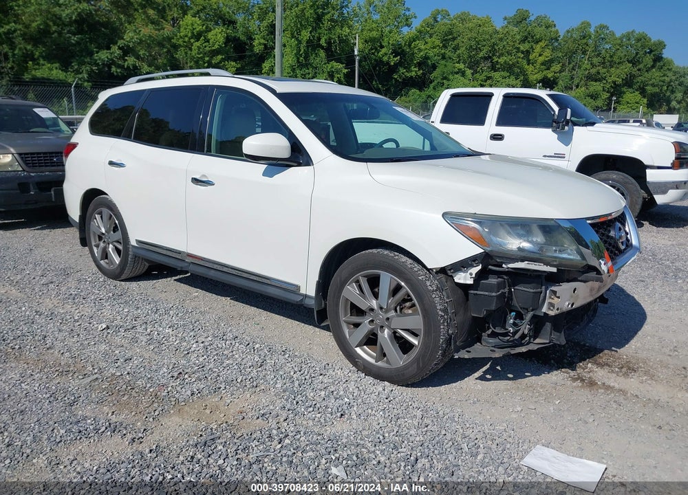2015 NISSAN PATHFINDER PLATINUM VIN: 5N1AR2MN2FC719717