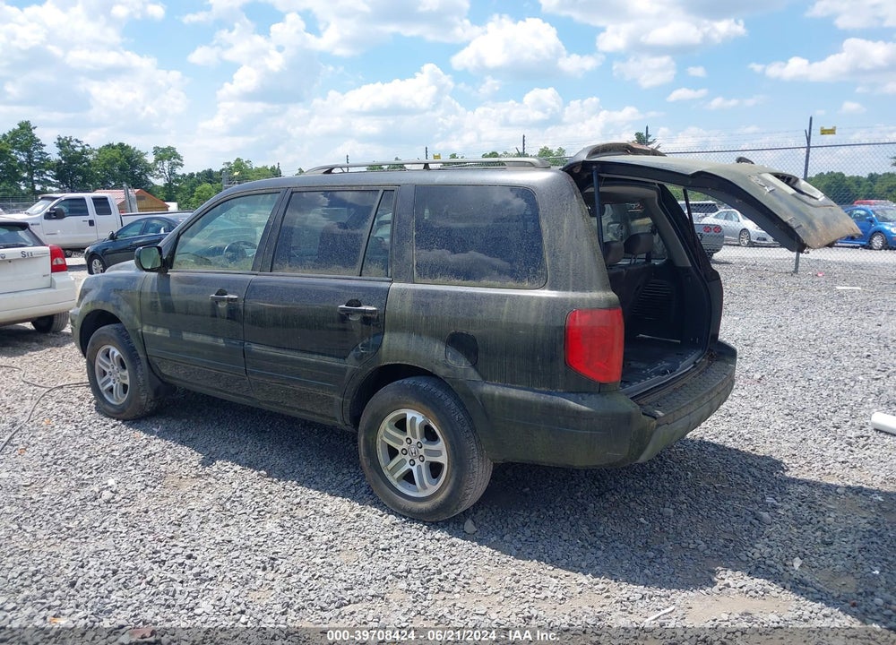 2005 HONDA PILOT EX-L VIN: 2HKYF18665H559305