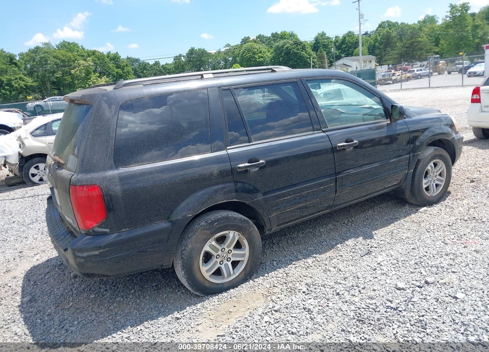 2005 HONDA PILOT EX-L VIN: 2HKYF18665H559305