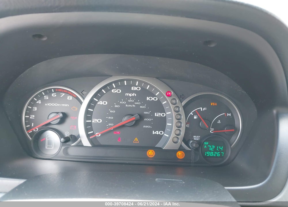 2005 HONDA PILOT EX-L VIN: 2HKYF18665H559305