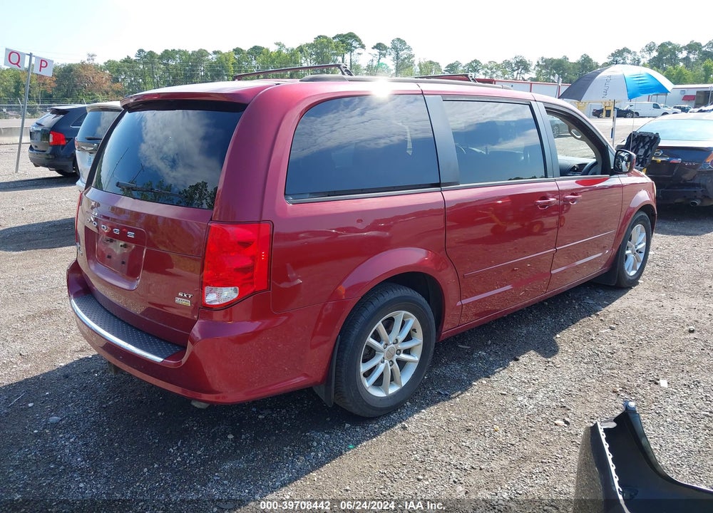2014 DODGE GRAND CARAVAN SXT/SXT 30TH ANNIVERSARY VIN: 2C4RDGCGXER347393