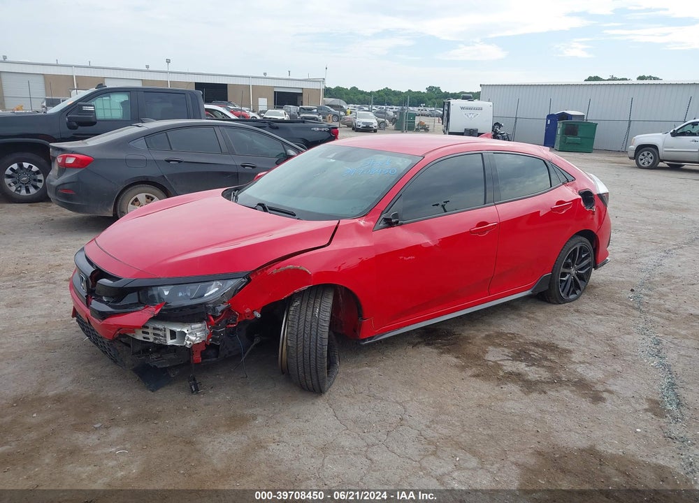 2021 HONDA CIVIC SPORT VIN: SHHFK7H40MU202735