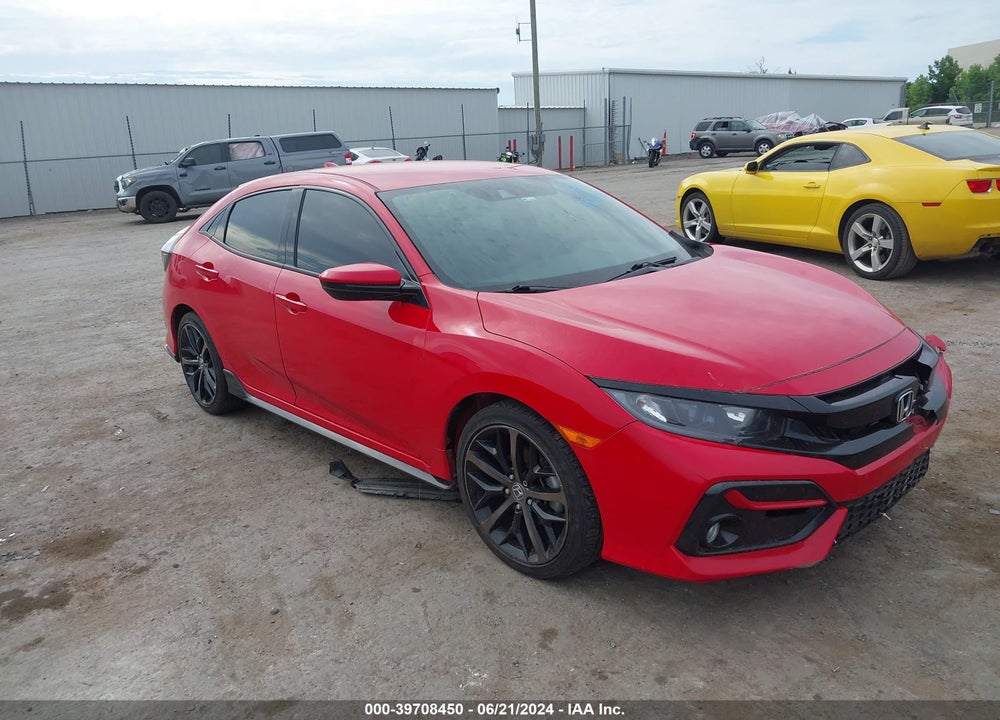2021 HONDA CIVIC SPORT VIN: SHHFK7H40MU202735