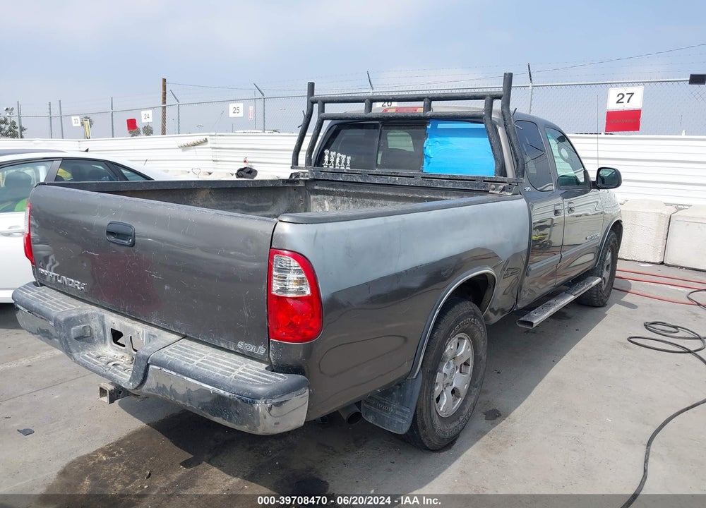 2005 TOYOTA TUNDRA SR5 VIN: 5TBRU341X5S446444
