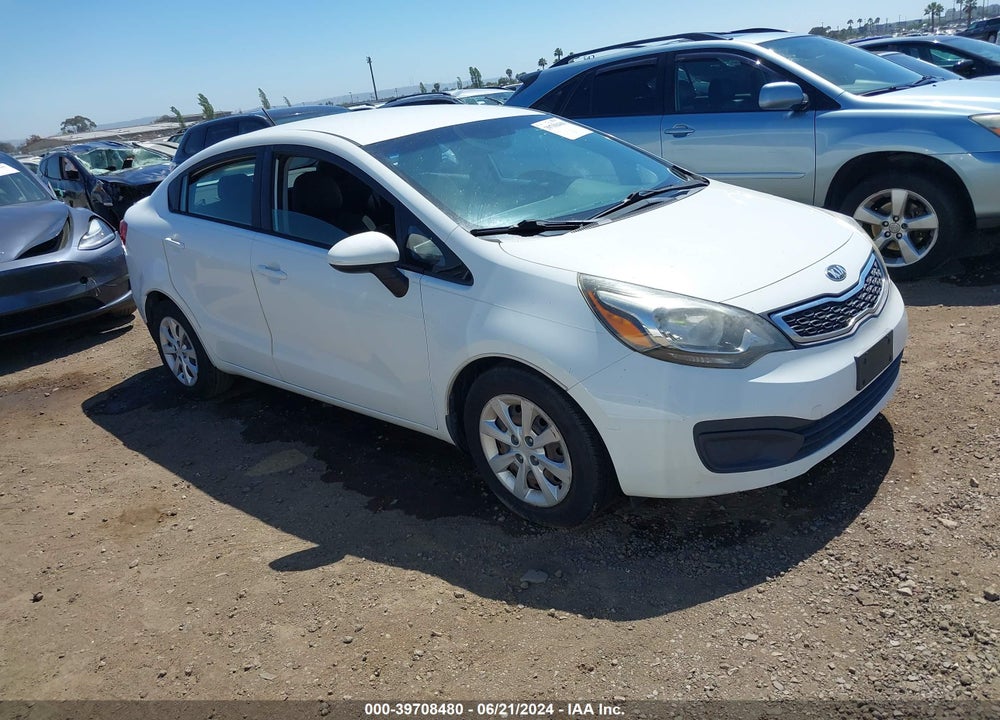 2014 KIA RIO EX VIN: KNADN4A37E6341089