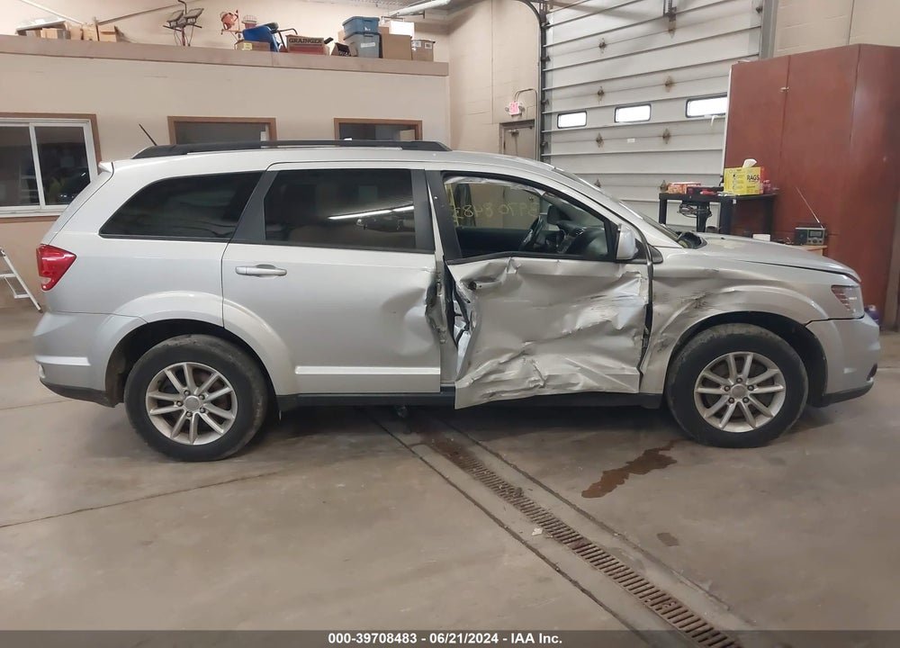 2014 DODGE JOURNEY SXT VIN: 3C4PDCBG5ET117422