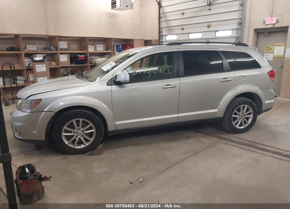 2014 DODGE JOURNEY SXT VIN: 3C4PDCBG5ET117422