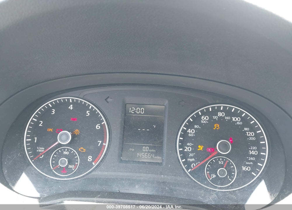 2013 VOLKSWAGEN PASSAT 2.5L S VIN: 1VWAP7A32DC145026