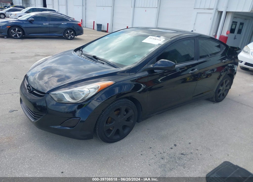 2012 HYUNDAI ELANTRA LIMITED (ULSAN PLANT) VIN: KMHDH4AE3CU188548