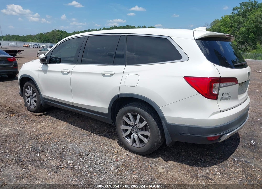 2019 HONDA PILOT EX-L VIN: 5FNYF5H4XKB008701
