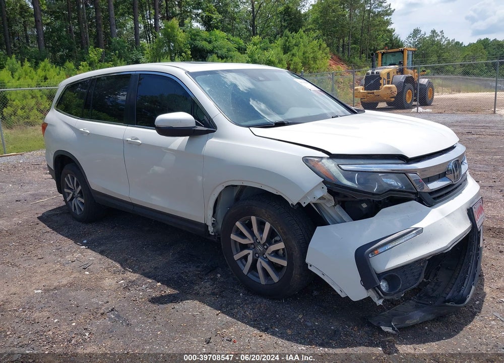 2019 HONDA PILOT EX-L VIN: 5FNYF5H4XKB008701