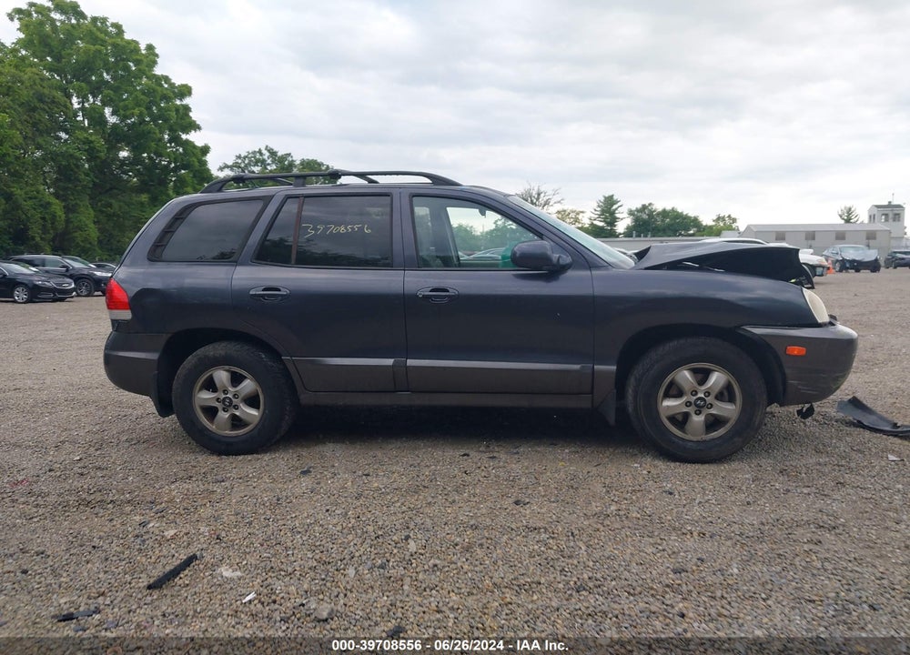 2005 HYUNDAI SANTA FE GLS VIN: KM8SC13D05U934935