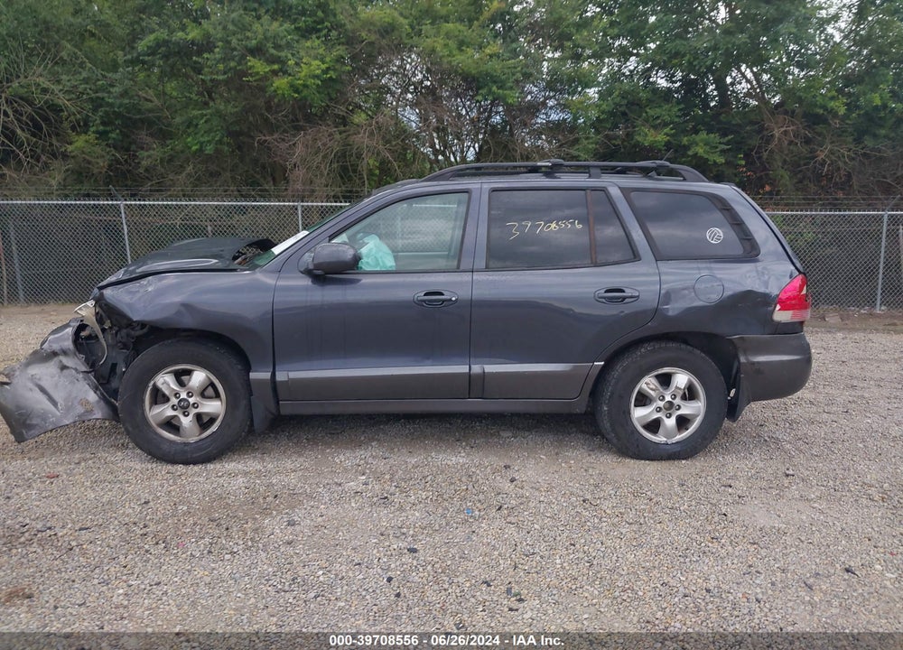 2005 HYUNDAI SANTA FE GLS VIN: KM8SC13D05U934935