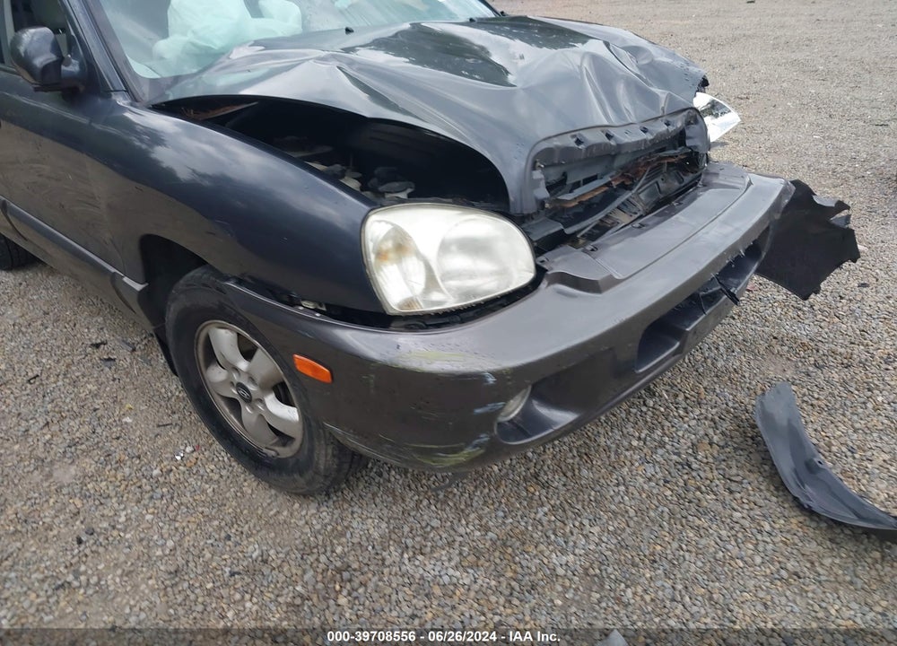 2005 HYUNDAI SANTA FE GLS VIN: KM8SC13D05U934935