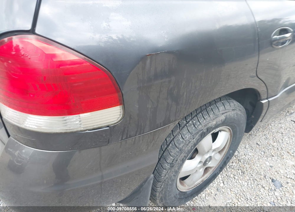 2005 HYUNDAI SANTA FE GLS VIN: KM8SC13D05U934935