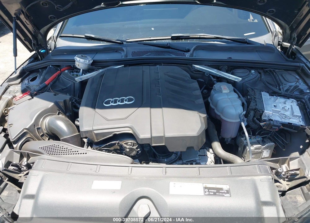 2022 AUDI A4 PREMIUM PLUS 45 TFSI S LINE QUATTRO S TRONIC VIN: WAUEAAF45NA037241