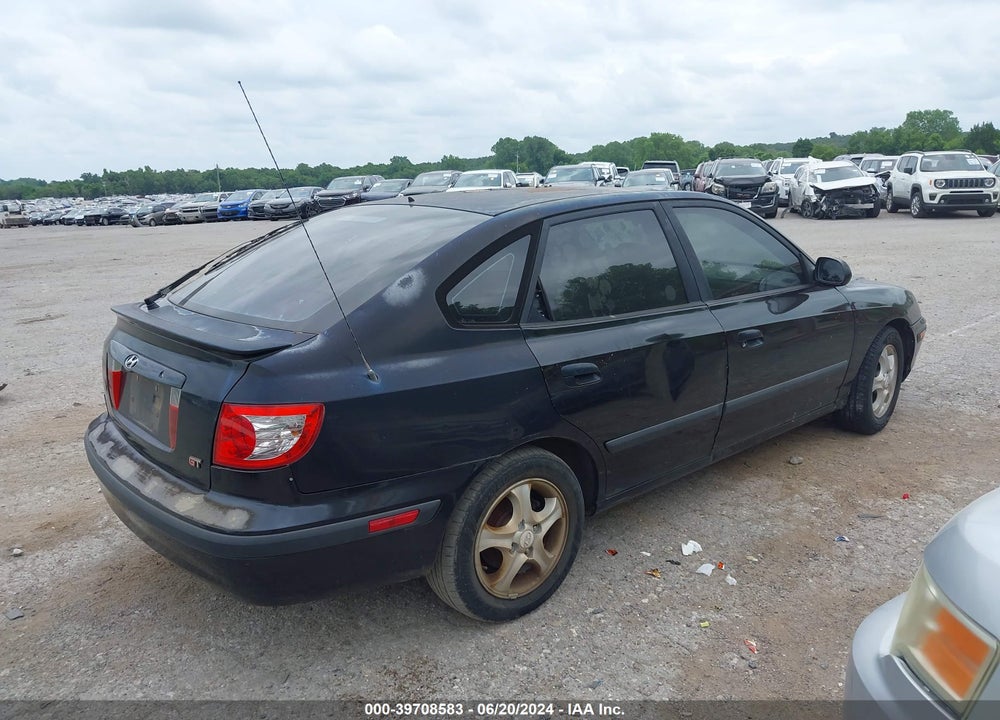 2006 HYUNDAI ELANTRA GLS/GT VIN: KMHDN56D56U196783