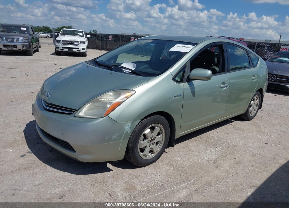 2008 TOYOTA PRIUS VIN: JTDKB20U387737312