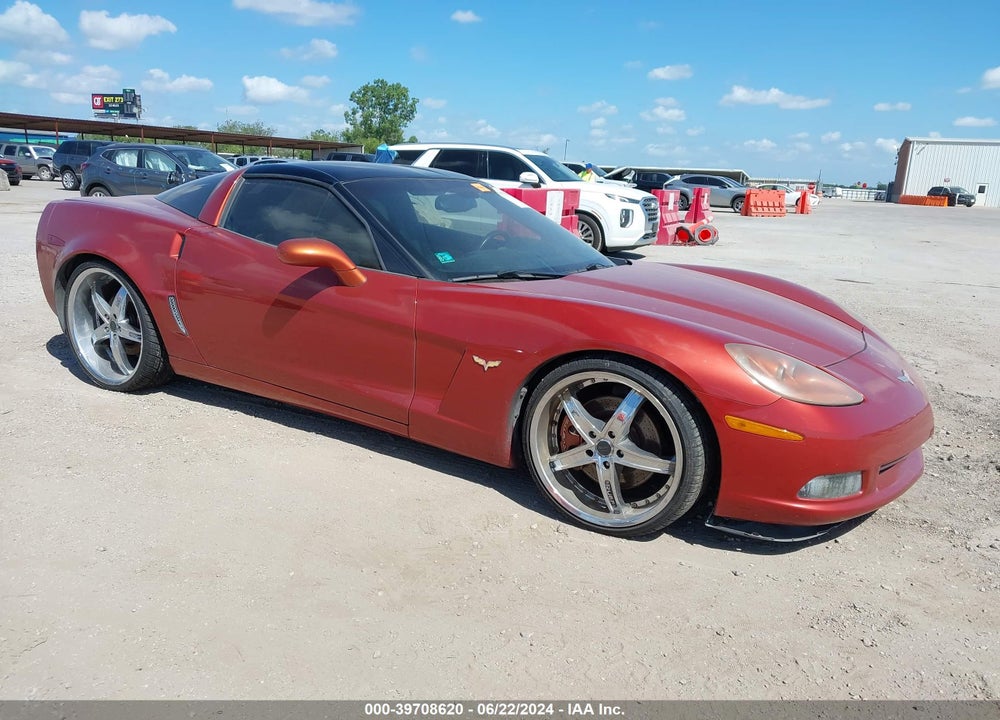 2005 CHEVROLET CORVETTE VIN: 1G1YY24U855127604
